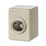 Tvättmaskin miniatyr mus offwhite