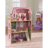 Ava Barbie dockhus med möbler