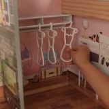 Zoey, Barbie dockhus inkl möbler