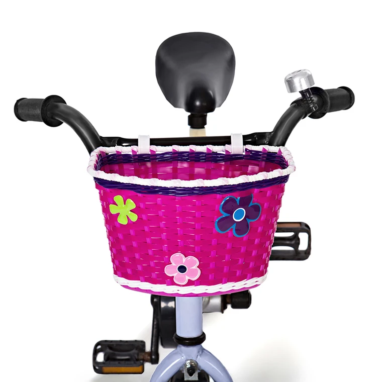 Cykelkorg rosa till dockan