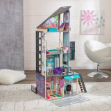 Barbiehus Bianca stadsliv ett dockhus med möbler