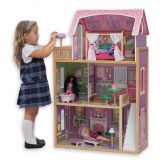 Ava Barbie dockhus med möbler