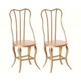 Vintage stol Guld 2- Pack till Micro