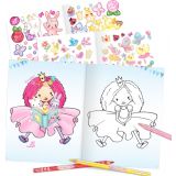 Prinsessan Mimi målarbok med 103 stickers