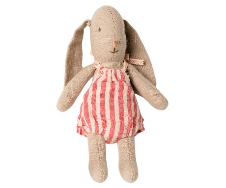 Micro Bunny röd randig dress 10,5 cm