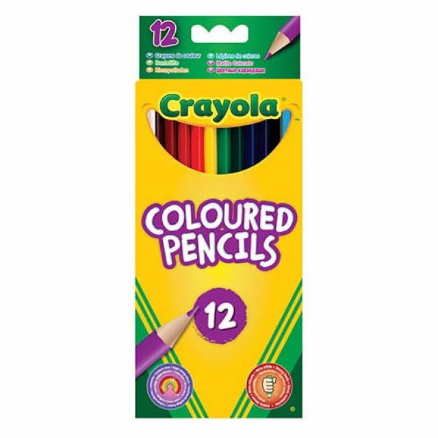 Crayola träfärgpennor 12-pack