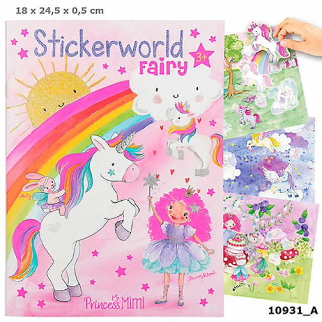 Prinsessan Mimi Stickerworld Fairy