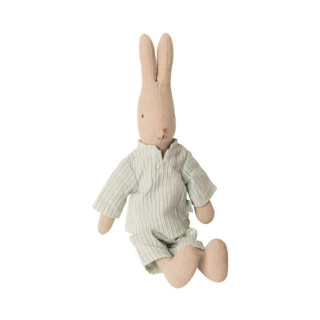 Rabbit, Randig pyjamas 25 cm Size 1