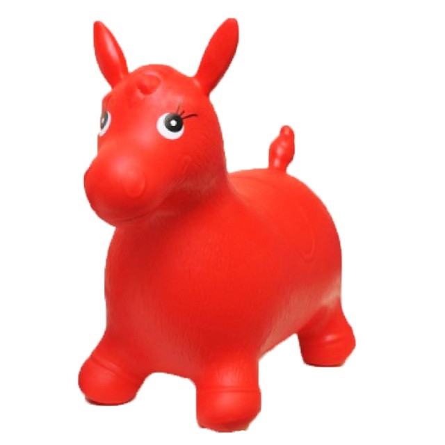 Hoppdjur Ponny Röd